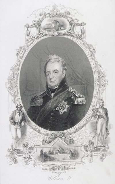 Vilhelm IV (1765-1837) Konge af Storbritannien, Irland og Hannover af English School