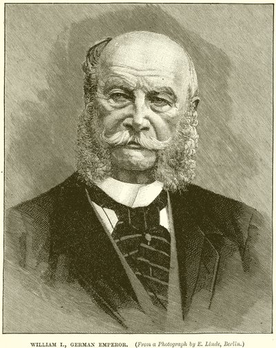 William I, tysk kejser af English School