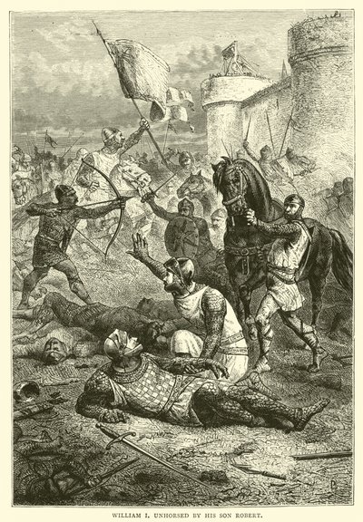 William I afhest af sin søn Robert af English School