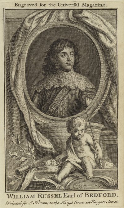 William Russel, jarl af Bedford af English School