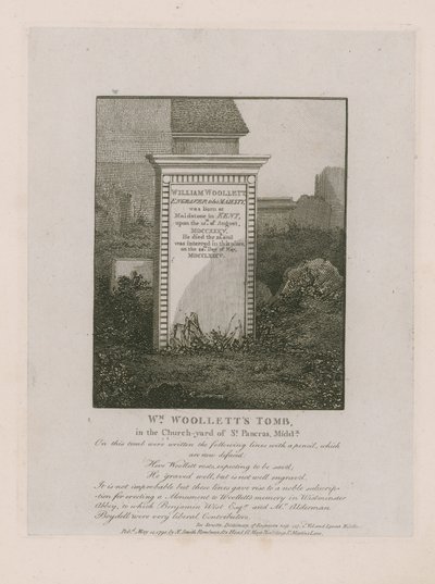 William Woolletts grav af English School