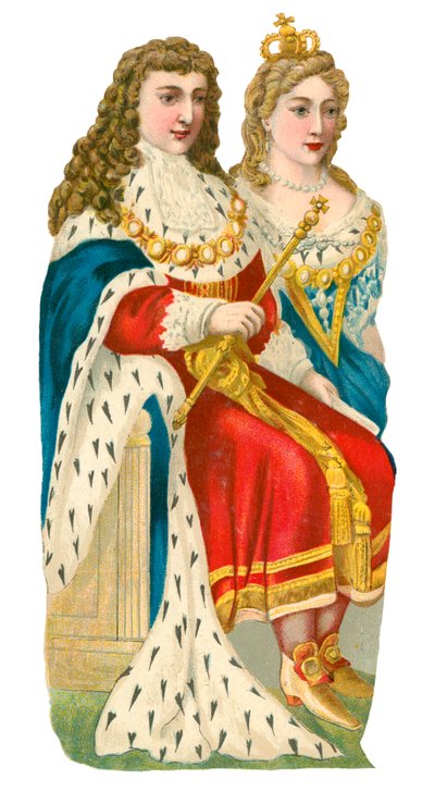 William og Mary af English School