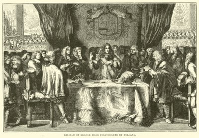 Vilhelm af Orange blev stadholder af Holland af English School