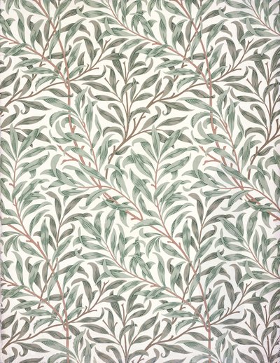 Willow Bough, tapetdesign, 1874 (tapet) af English School