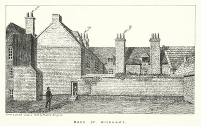 Winchester College: Back of Wickham