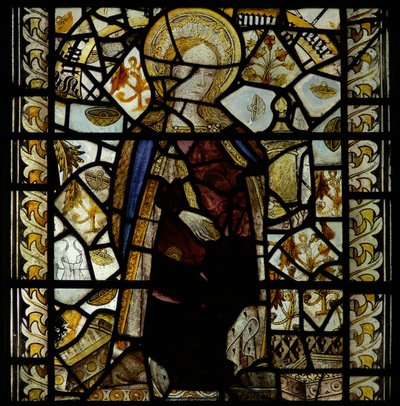 Vindue forestillende Maria Magdalene af English School