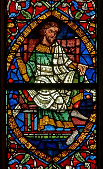 Vindue, der viser en genealogisk figur: Boaz af English School
