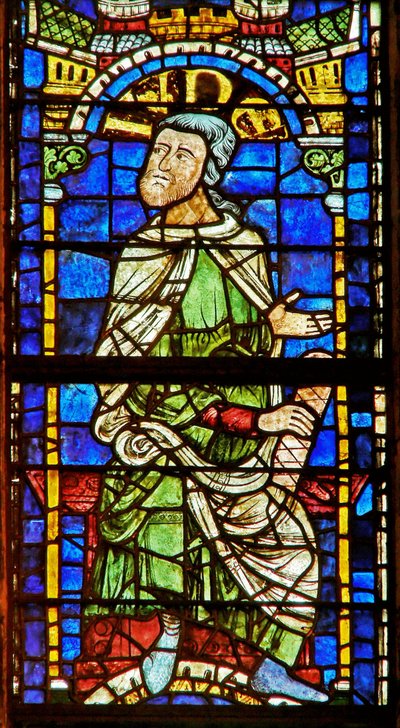 Vindue, der viser en genealogisk figur: Juda af English School