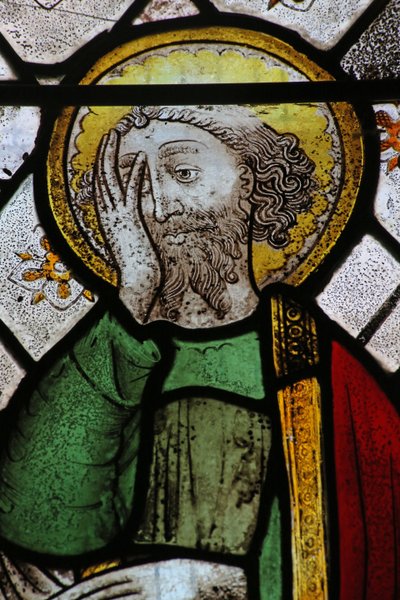 Vindue n4, der forestiller St. Paul af English School