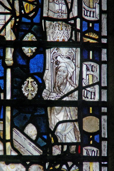 Vindue w6 viser et kantpanel med en figur af English School