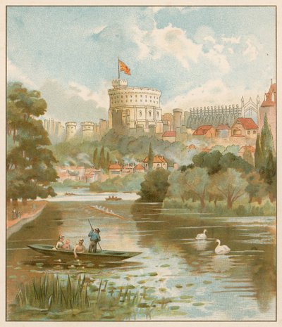 Windsor Castle af English School
