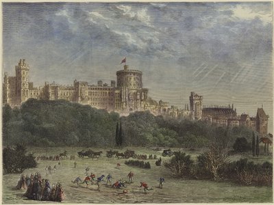 Windsor Castle af English School