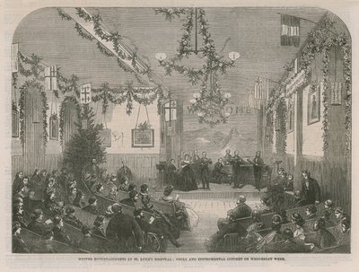 Vinterunderholdning på St Lukes Hospital af English School