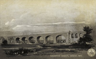 Wolverton Viaduct, august 1837 af English School