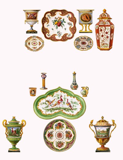 Worcester porcelæn af English School