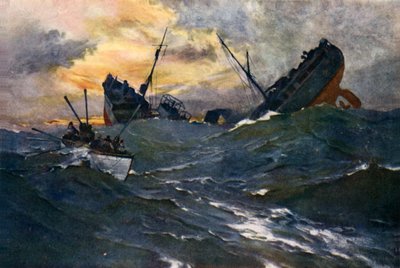 Work of the Sea Wolves  af English School