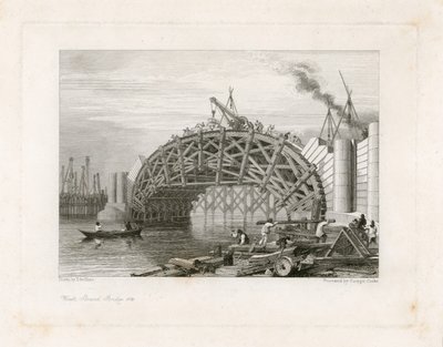 Works, Strand Bridge (dvs. Waterloo Bridge), London af English School