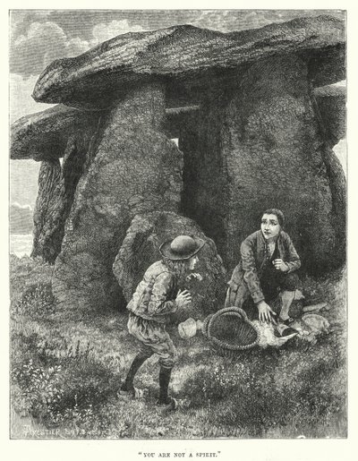 Du er ikke en ånd (gravering) af English School