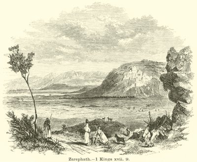 Zarefat, 1 Kongebog, xvii, 9 af English School