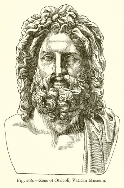 Zeus af Otricoli, Vatikanets museum af English School