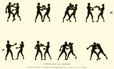 Zoetrope Slips til børn (gravering) af English School