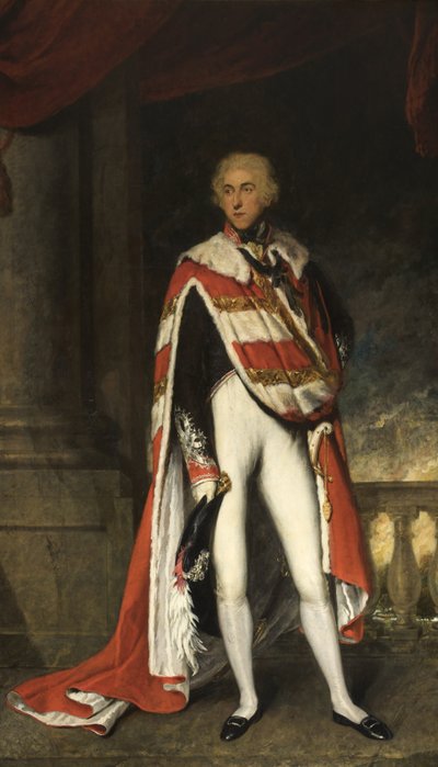Sir John Fleming Leicester, Bart., i Peers Robes, 1789-1826 af English School English School