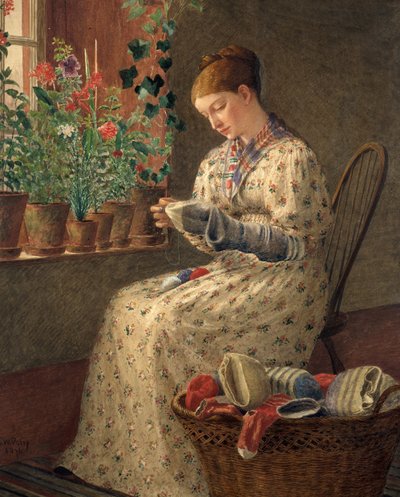 En måneds stop, 1876. af Enoch Wood Perry