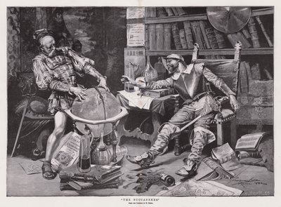 "The Buccaneers" (gravering) af Enrique Serra