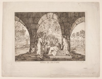 Minos og Voltaire af Erasmus Cristoffer Karlebye