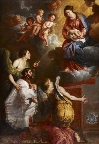 Visionen om St. Francis Xavier af Erasmus Quellinus