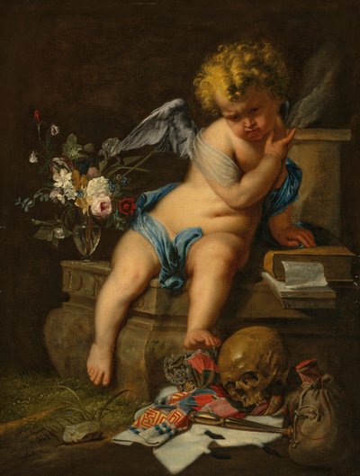 Allegori om forgængelighed af Erasmus Quellinus II