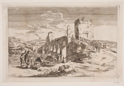 Milvio broen af Erasmus Sigismund Resch