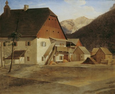 Det store hammerhus i Hirschwang an der Rax af Erasmus von Engert
