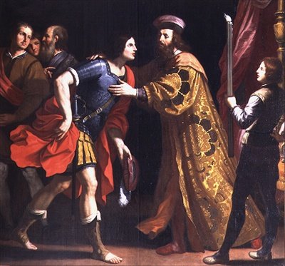 Afskedigelsen af Cato Uticensis af Ercole Gennari