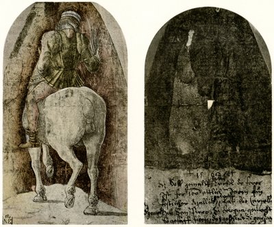 Ridefigur for Garganelli-kapellet i Bologna af Ercole de Roberti