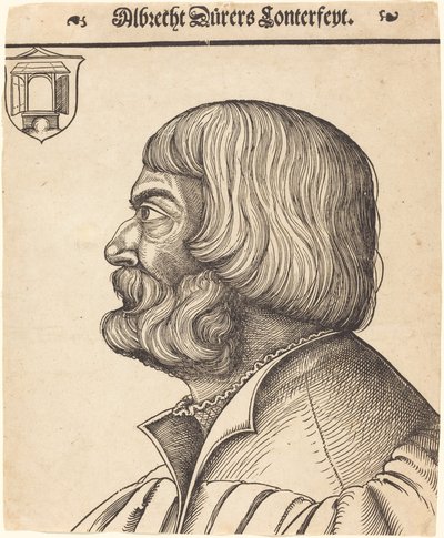 Albrecht Dürer i en alder af seksoghalvtreds af Erhard Schon