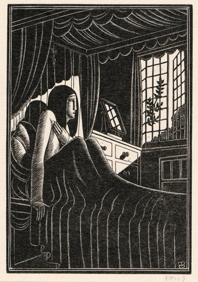 Efterårsmidnat af Eric Gill