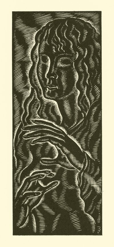 Blind pige af Eric Gill