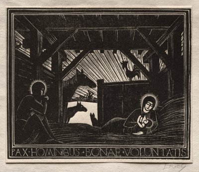 Julegaver: Dawn af Eric Gill