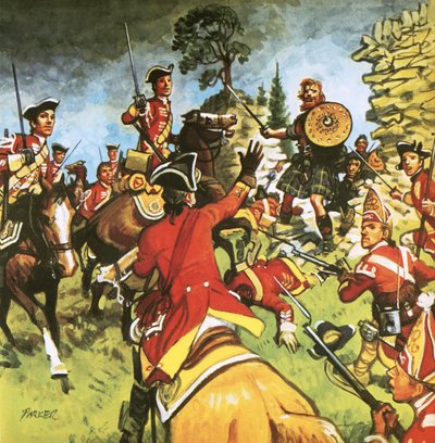 Slaget ved Culloden af Eric Parker