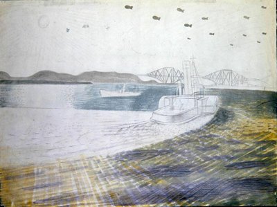Firth of Forth af Eric Ravilious