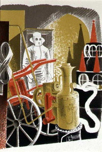 The Fire Engineer, trykt af Curwen Press, fra 