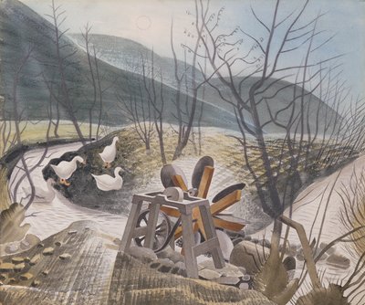 Vandhjul, 1938 af Eric Ravilious