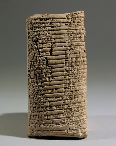 En religiøs tekst til ære for kong Sargon og kong Naram-Sin af Akkad ... af Erich Lessing