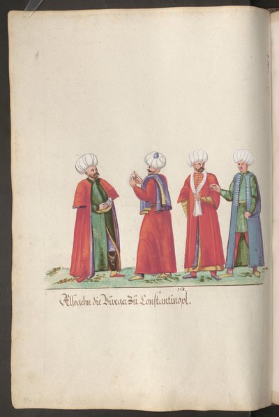 Borgere i Konstantinopel af Erich Lessing