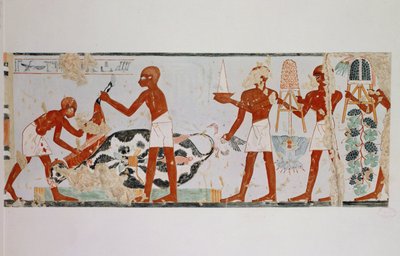 Slagtere og bærere af offergaver ... af Erich Lessing