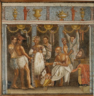 Kordegner og skuespillere af Erich Lessing