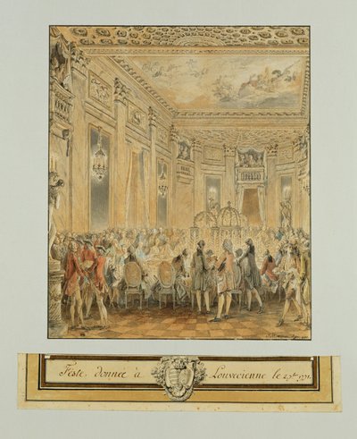 Fest i Louveciennes den 2. september ... af Erich Lessing