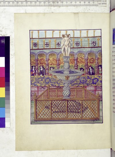 Helside: afbildning af et springvand af Erich Lessing