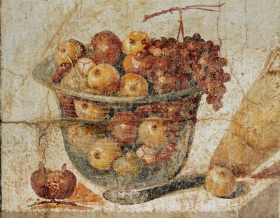 Glasskål med frugt af Erich Lessing